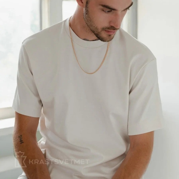 Цепь из красного золота 585, плетение «Царь»